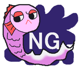 Fish of the sea sticker #1002412