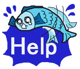 Fish of the sea sticker #1002415