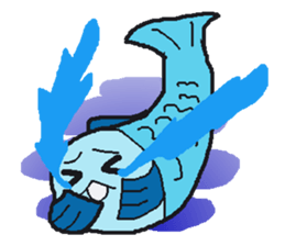 Fish of the sea sticker #1002434