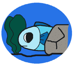 Fish of the sea sticker #1002437