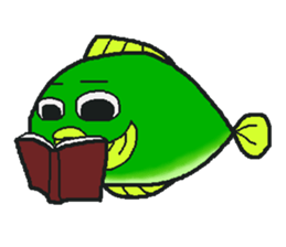 Fish of the sea sticker #1002438