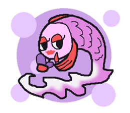 Fish of the sea sticker #1002439