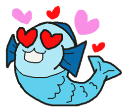 Fish of the sea sticker #1002443