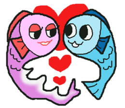 Fish of the sea sticker #1002445