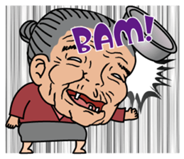 The Super Gramma sticker #1002928