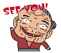 The Super Gramma sticker #1002938