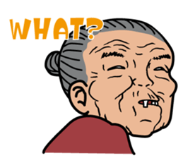 The Super Gramma sticker #1002942