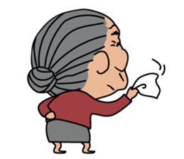 The Super Gramma sticker #1002943