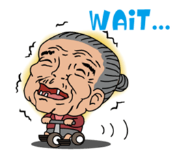 The Super Gramma sticker #1002950