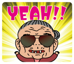 The Super Gramma sticker #1002951