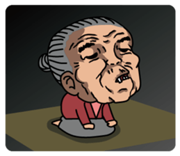 The Super Gramma sticker #1002953