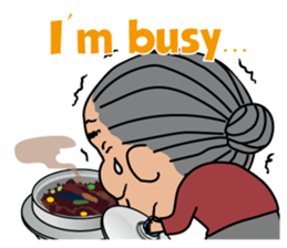 The Super Gramma sticker #1002956