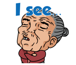 The Super Gramma sticker #1002962