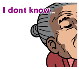 The Super Gramma sticker #1002965