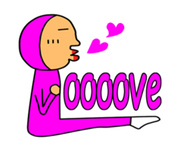 I want to be a character sticker #1002983