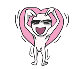 AsB - Big Eye Brow Dude (Aibaru kun) sticker #1003095