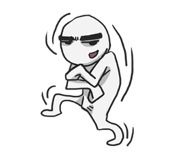 AsB - Big Eye Brow Dude (Aibaru kun) sticker #1003103