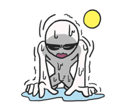 AsB - Big Eye Brow Dude (Aibaru kun) sticker #1003107