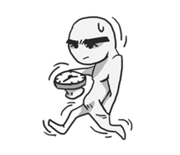 AsB - Big Eye Brow Dude (Aibaru kun) sticker #1003113