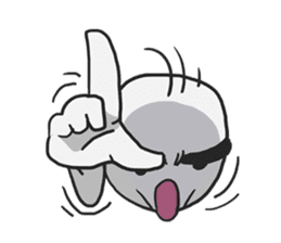 AsB - Big Eye Brow Dude (Aibaru kun) sticker #1003114