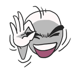 AsB - Big Eye Brow Dude (Aibaru kun) sticker #1003115