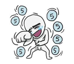 AsB - Big Eye Brow Dude (Aibaru kun) sticker #1003119