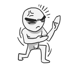 AsB - Big Eye Brow Dude (Aibaru kun) sticker #1003121