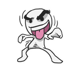 AsB - Big Eye Brow Dude (Aibaru kun) sticker #1003123