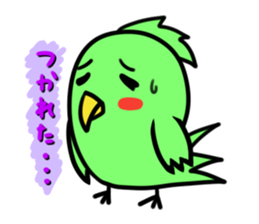 Parakeet kotoko sticker #1003691