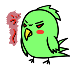 Parakeet kotoko sticker #1003693