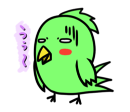 Parakeet kotoko sticker #1003700