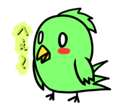 Parakeet kotoko sticker #1003702