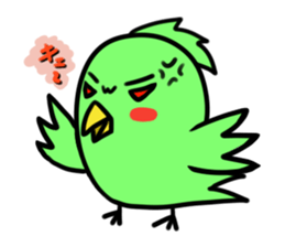 Parakeet kotoko sticker #1003704