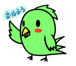 Parakeet kotoko sticker #1003709