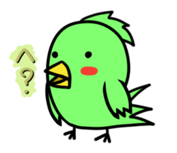 Parakeet kotoko sticker #1003717