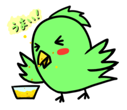 Parakeet kotoko sticker #1003719