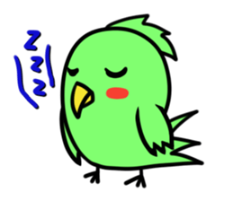Parakeet kotoko sticker #1003724