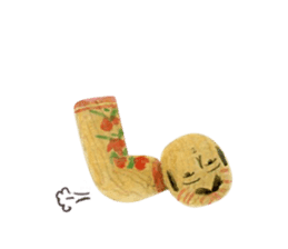 One day, Kokeshi became perverse. sticker #1003784