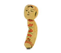 One day, Kokeshi became perverse. sticker #1003788