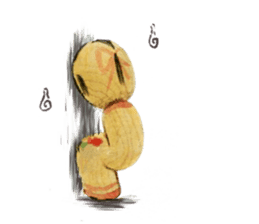 One day, Kokeshi became perverse. sticker #1003797