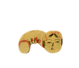 One day, Kokeshi became perverse. sticker #1003798