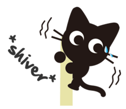Nene the black cat (English version) sticker #1003808