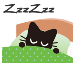 Nene the black cat (English version) sticker #1003814