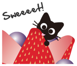 Nene the black cat (English version) sticker #1003819