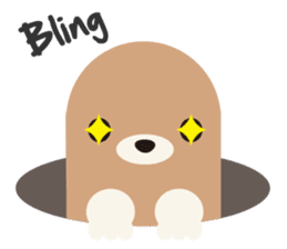 Nene the black cat (English version) sticker #1003821