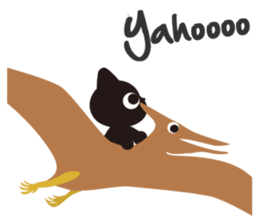 Nene the black cat (English version) sticker #1003824