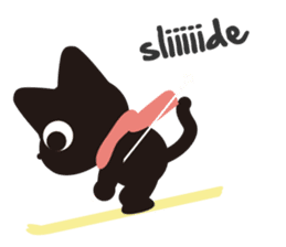 Nene the black cat (English version) sticker #1003827