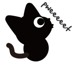 Nene the black cat (English version) sticker #1003844