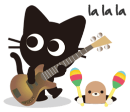 Nene the black cat (English version) sticker #1003846