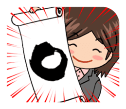 Hanketsu Musume sticker #1003892